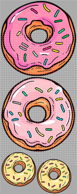 Keychain sticker-Y 1689
